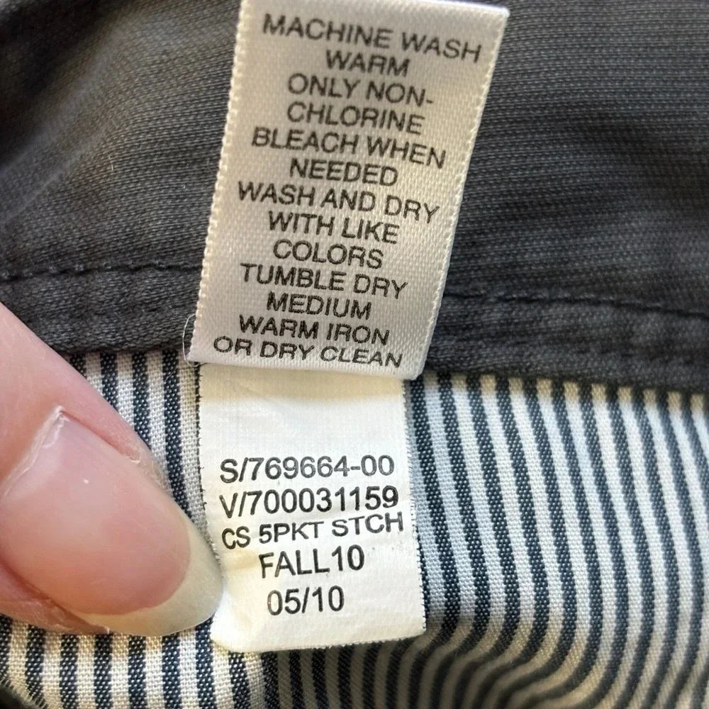 Banana Republic straight fit Jeans 36x34‎ Gray 100% Cotton